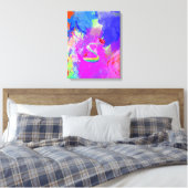 拡大キャンバス印刷失ったバラ キャンバスプリント (インサイチュ (寝室))