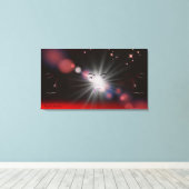 拡大キャンバス印刷顔 キャンバスプリント (インサイチュ (ウッドフロア))