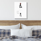 拡大キャンバス印刷 キャンバスプリント (インサイチュ (寝室))