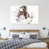 拡大キャンバス印刷 キャンバスプリント (インサイチュ (寝室))