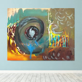 拡大キャンバス印刷 キャンバスプリント (インサイチュ (ウッドフロア))