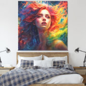 拡大キャンバス印刷 キャンバスプリント (インサイチュ (寝室))