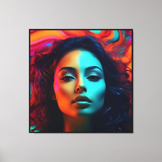 拡大キャンバス印刷 キャンバスプリント (正面)