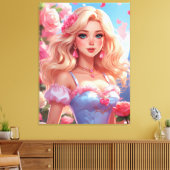 拡大キャンバス印刷 キャンバスプリント (インサイチュ (リビング))