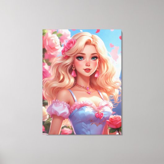 拡大キャンバス印刷 キャンバスプリント (正面)