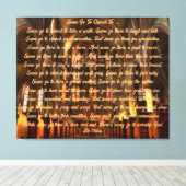 拡大キャンバス印刷 キャンバスプリント (インサイチュ (ウッドフロア))