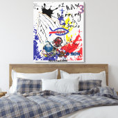 拡大キャンバス印刷 キャンバスプリント (インサイチュ (寝室))