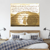 拡大キャンバス印刷 キャンバスプリント (インサイチュ (寝室))