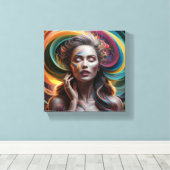 拡大キャンバス印刷 キャンバスプリント (インサイチュ (ウッドフロア))