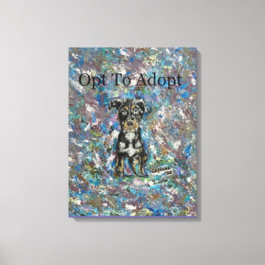 拡大キャンバス印刷 キャンバスプリント (正面)