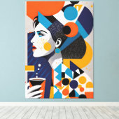 拡大キャンバス印刷 キャンバスプリント (インサイチュ (ウッドフロア))