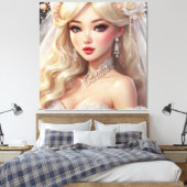 拡大キャンバス印刷 キャンバスプリント (インサイチュ (寝室))