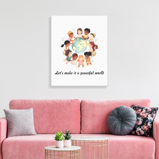 拡大キャンバス印刷 キャンバスプリント (インサイチュ (リビング))