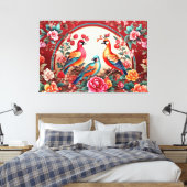 拡大キャンバス印刷 キャンバスプリント (インサイチュ (寝室))