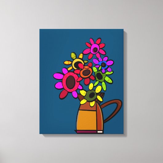 拡大キャンバス印刷 キャンバスプリント (正面)