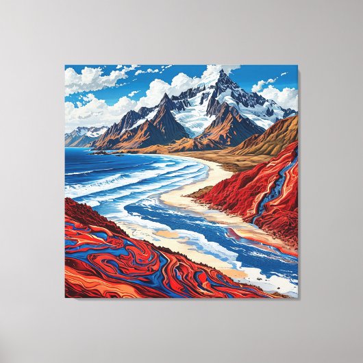 拡大キャンバス印刷 キャンバスプリント (正面)