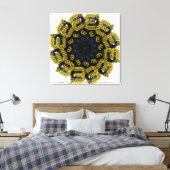 拡大キャンバス印刷 キャンバスプリント (インサイチュ (寝室))