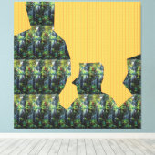 拡大キャンバス印刷 キャンバスプリント (インサイチュ (ウッドフロア))