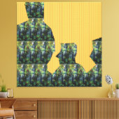 拡大キャンバス印刷 キャンバスプリント (インサイチュ (リビング))