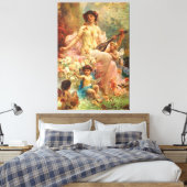 拡大キャンバス印刷 キャンバスプリント (インサイチュ (寝室))