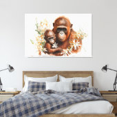 拡大キャンバス印刷 キャンバスプリント (インサイチュ (寝室))