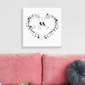 拡大キャンバス印刷 キャンバスプリント (インサイチュ (リビング))