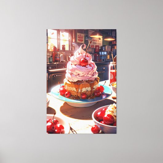 拡大キャンバス印刷 キャンバスプリント (正面)