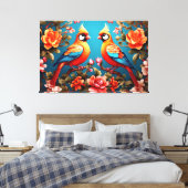 拡大キャンバス印刷 キャンバスプリント (インサイチュ (寝室))