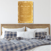 拡大キャンバス印刷 キャンバスプリント (インサイチュ (寝室))