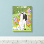 拡大キャンバス印刷 キャンバスプリント (インサイチュ (ウッドフロア))