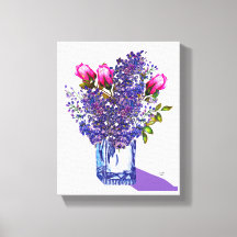 拡大キャンバス印刷