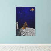 拡大キャンバス印刷 キャンバスプリント (インサイチュ (ウッドフロア))