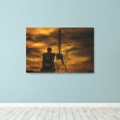 拡大キャンバス印刷 キャンバスプリント (インサイチュ (ウッドフロア))