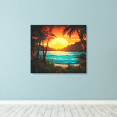 拡大キャンバス印刷 キャンバスプリント (インサイチュ (ウッドフロア))