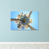 拡大キャンバス印刷 キャンバスプリント (インサイチュ (ウッドフロア))