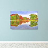 拡大キャンバス印刷 キャンバスプリント (インサイチュ (ウッドフロア))