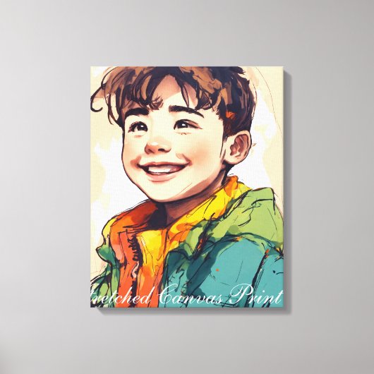 拡大キャンバス印刷 キャンバスプリント (正面)