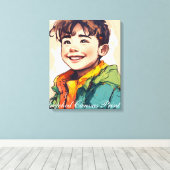 拡大キャンバス印刷 キャンバスプリント (インサイチュ (ウッドフロア))