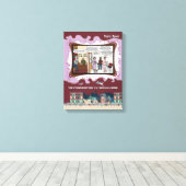 拡大キャンバス印刷 キャンバスプリント (インサイチュ (ウッドフロア))