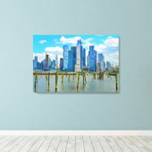 拡大キャンバス印刷 キャンバスプリント (インサイチュ (ウッドフロア))