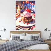 拡大キャンバス印刷 キャンバスプリント (インサイチュ (寝室))