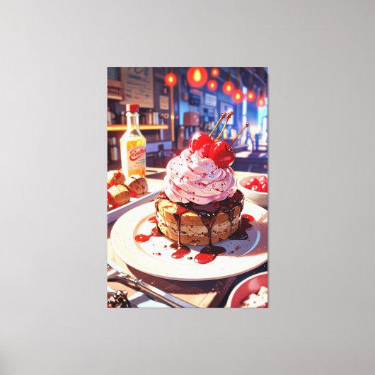 拡大キャンバス印刷 キャンバスプリント (正面)