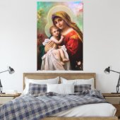 拡大キャンバス印刷 キャンバスプリント (インサイチュ (寝室))