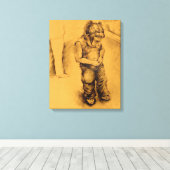 拡大キャンバス印刷 キャンバスプリント (インサイチュ (ウッドフロア))