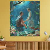 拡大キャンバス印刷 キャンバスプリント (インサイチュ (リビング))