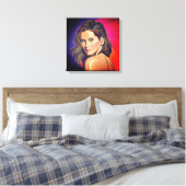 拡大キャンバス印刷 キャンバスプリント (インサイチュ (寝室))