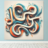 拡大キャンバス印刷 キャンバスプリント (インサイチュ (ウッドフロア))