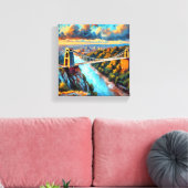 拡大キャンバス印刷 キャンバスプリント (インサイチュ (リビング))