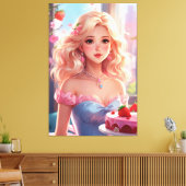 拡大キャンバス印刷 キャンバスプリント (インサイチュ (リビング))