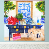 拡大キャンバス印刷 キャンバスプリント (インサイチュ (ウッドフロア))